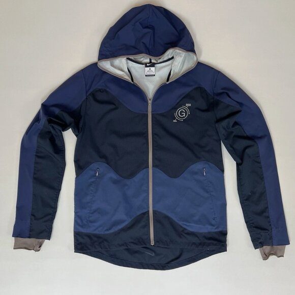 Nike Gyakusou Japan Shield Lite Jacket 703042 475 Blue Men M Windrunner - Picture 1 of 4